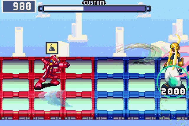 Megaman Battle Network Megaman GIF