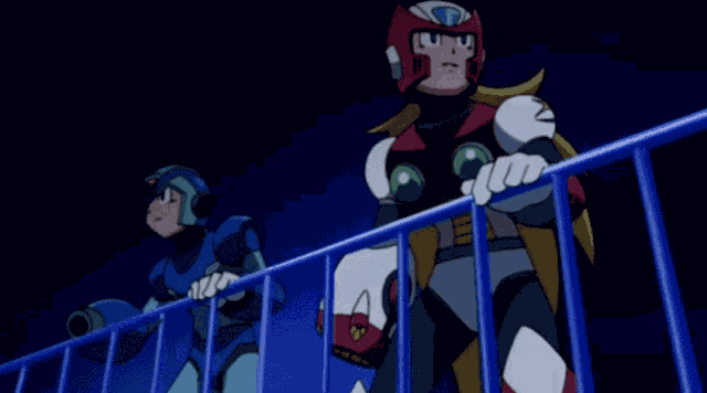 Megaman X Megaman Zero GIF