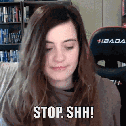 Meganleigh Shh GIF