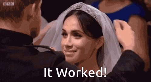 Meghan Markle It Worked GIF