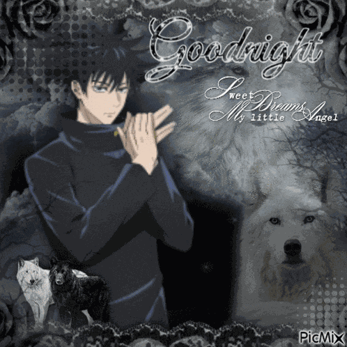 Megumi Fushiguro Goodnight GIF