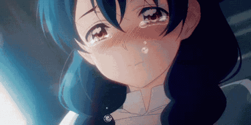 Megumi Tadokoro Crying GIF