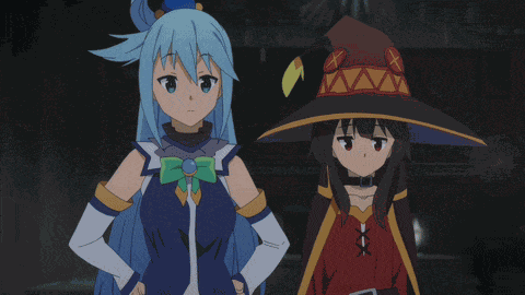 Megumin Aqua GIF