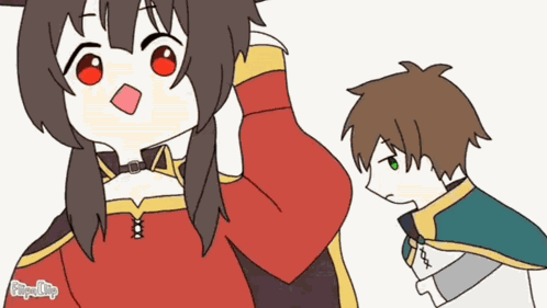 Megumin Kazuma GIF