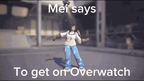 Mei Overwatch GIF