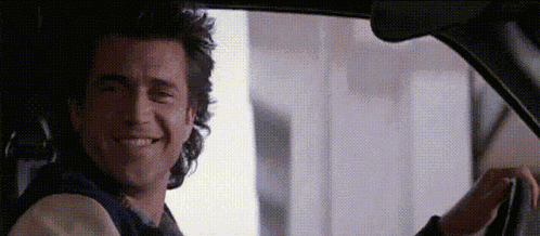 Mel Gibson Martin Riggs GIF