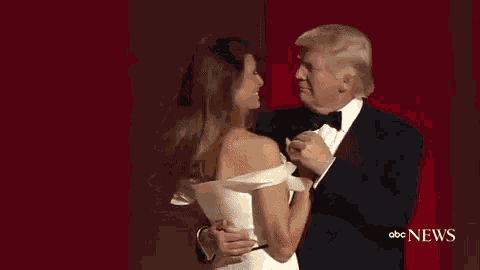 Melania Trump Donald Trump GIF