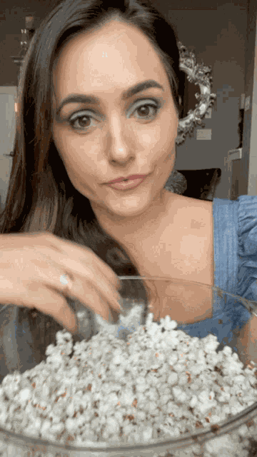 Melissa Salaman Watching Drama GIF
