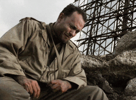 Meltdown Saving Private Ryan GIF