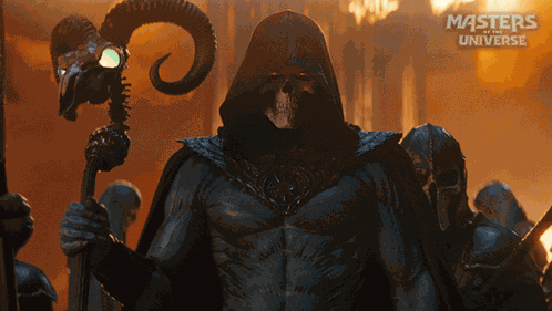 Menacing Stare Skeletor GIF