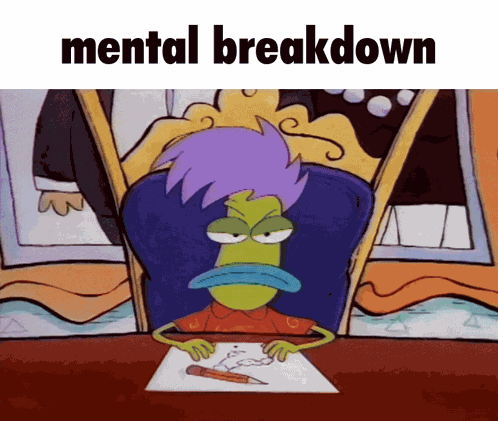 Mental Breakdown Rocko GIF
