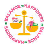 Mental Health Wellbeing Sticker