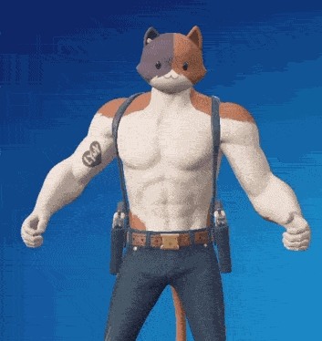 Meowscles Evenpancake GIF