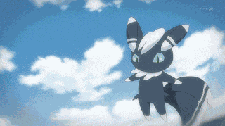 Meowstic Pokemon GIF