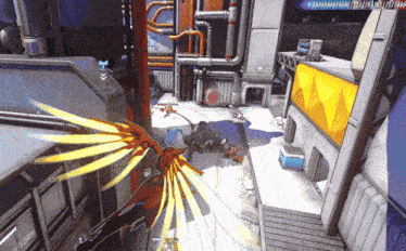 Mercy Junkrat GIF