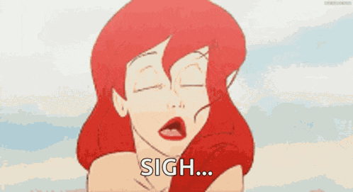 Mermaid Sigh GIF