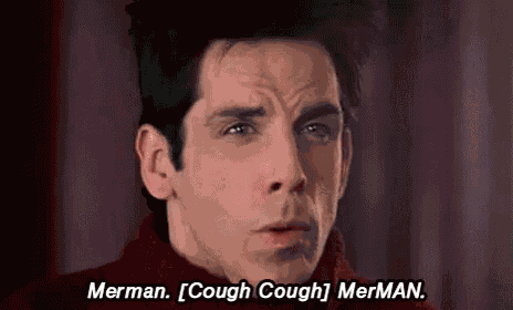 Merman! - Ben Stiller As Derek Zoolander GIF