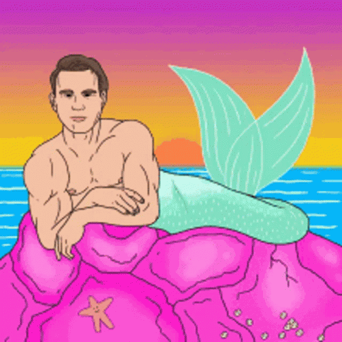 Merman Mermaid GIF