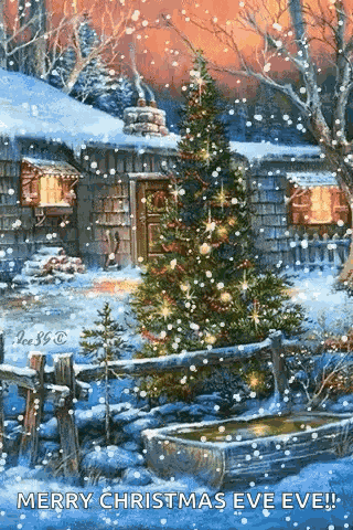 Merry Christmas Christmas Eve GIF