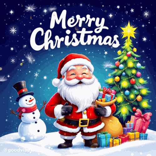 Merry Christmas Christmas Vibes GIF