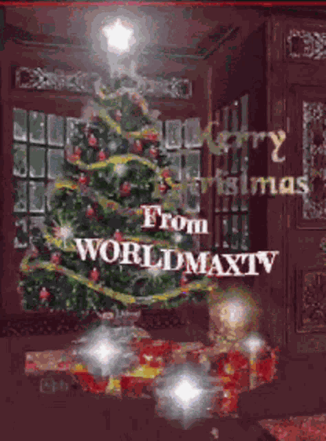 Merry Christmas Chritmas Tree GIF