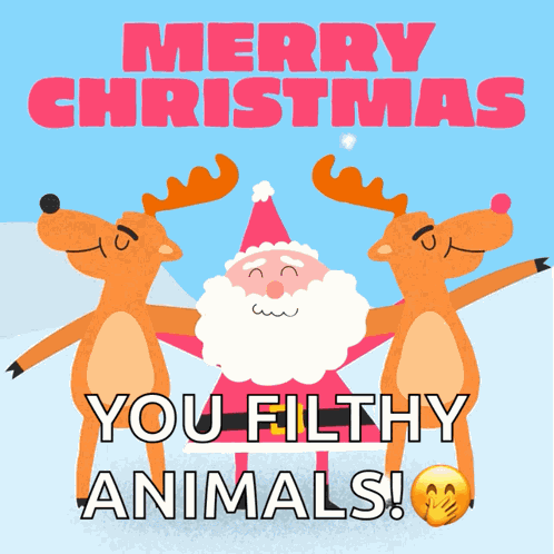 Merry Christmas Dancing GIF