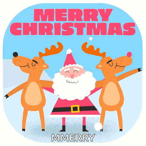 Merry Christmas Dancing GIF