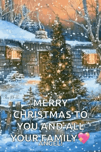Merry Christmas Happy Holiday GIF