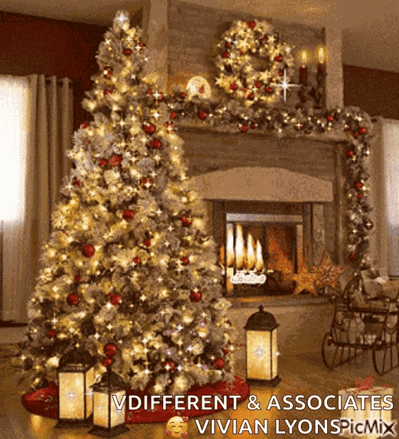 Merry Christmas Happy Holidays GIF