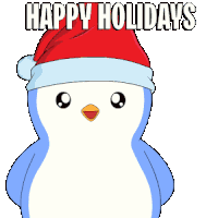 Merry Christmas Happy Holidays Sticker