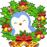 Merry Christmas Happy Holidays Sticker