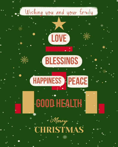 Merry Christmas Happy Holidays GIF