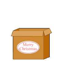 Merry Christmas Happy Holidays Sticker