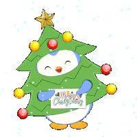 Merry Christmas Happy Holidays Sticker