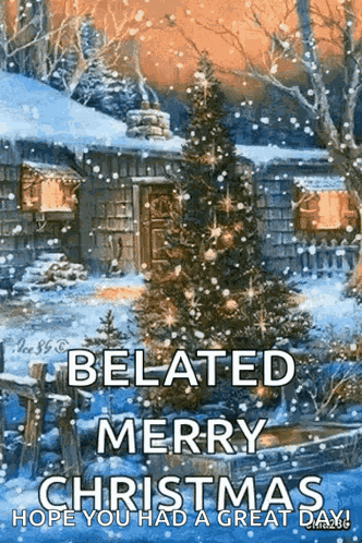 Merry Christmas Happy Holidays GIF
