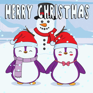 Merry Christmas Happy Holidays GIF