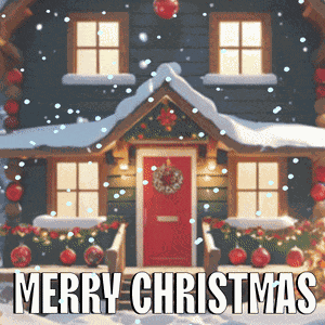 Merry Christmas Happy Holidays GIF