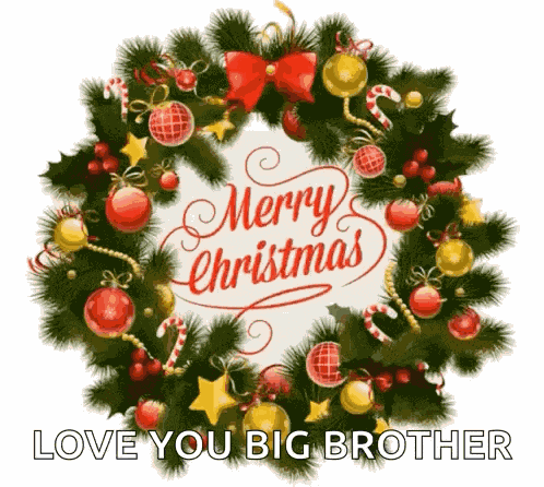 Merry Christmas Happy New Year GIF