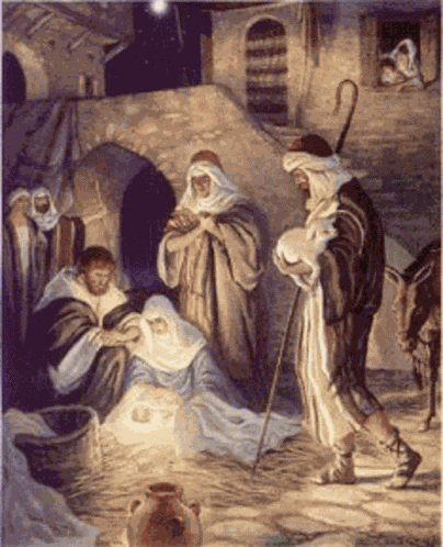 Merry Christmas Jesus Christmas GIF
