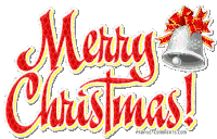 Merry Christmas Jingle Bells Sticker