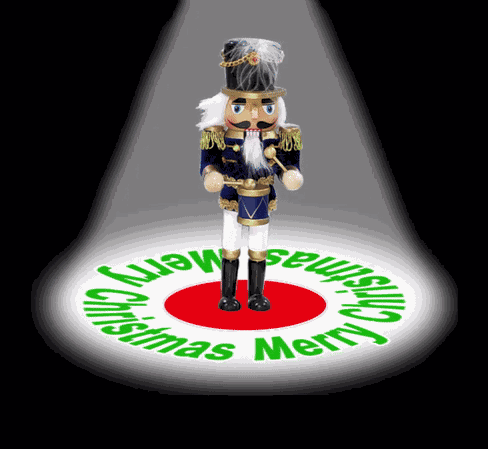 Merry Christmas Nutcracker GIF
