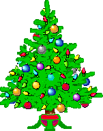Merry Christmas Tree Sticker