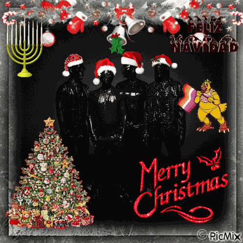Merry Christmas Weezer GIF