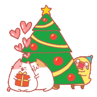 Merry Christmas X-mas Sticker