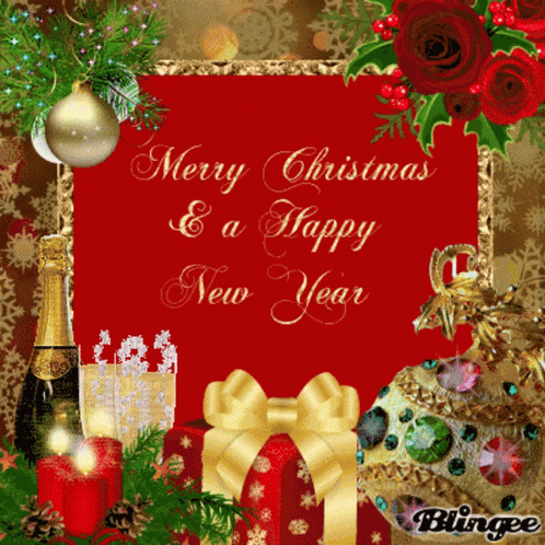 Merry New GIF