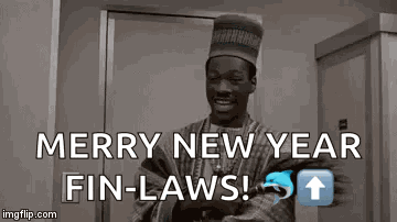 Merry New Year Eddiemurphy GIF