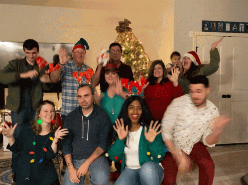 Merrychristmas Family GIF