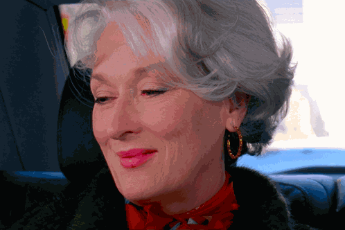 Meryl Streep Emily Blunt GIF