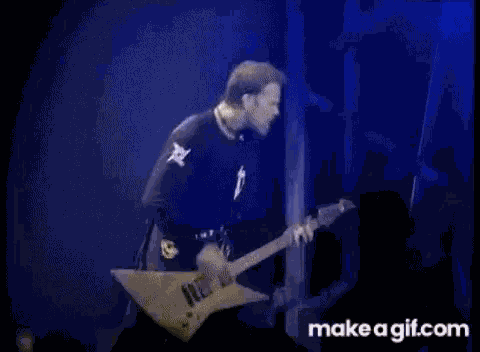 Metallica James Hetfield GIF