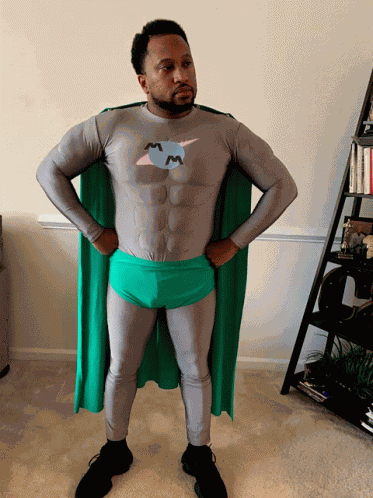 Meteor Man Black Superhero GIF